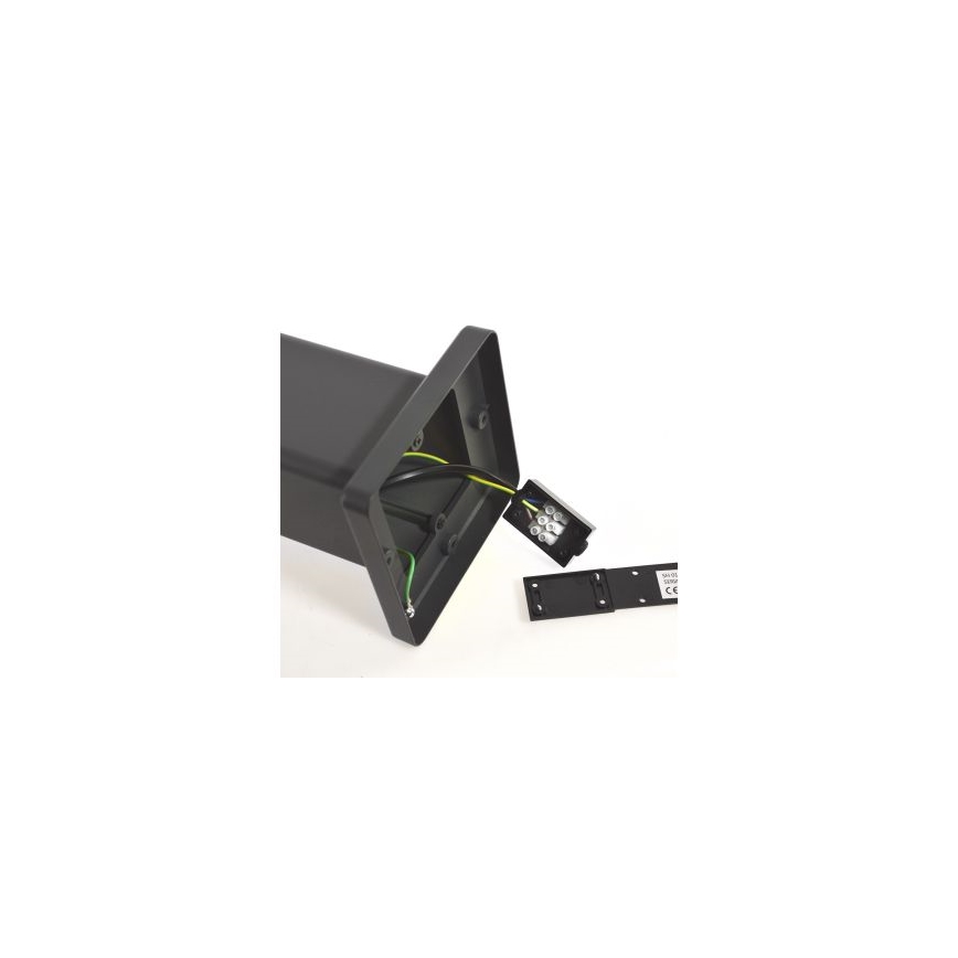 Lampă de exterior SANTA 1xE27/60W/230V, 50 cm, IP54, negru
