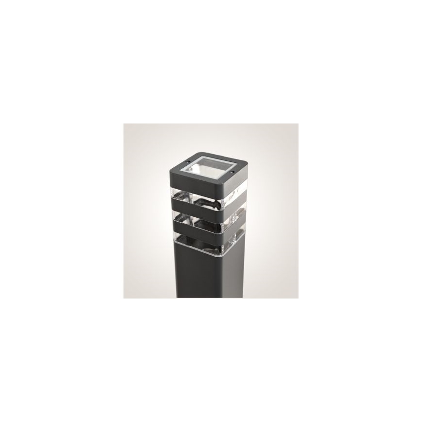 Lampă de exterior SANTA 1xE27/60W/230V 50 cm IP54 antracit