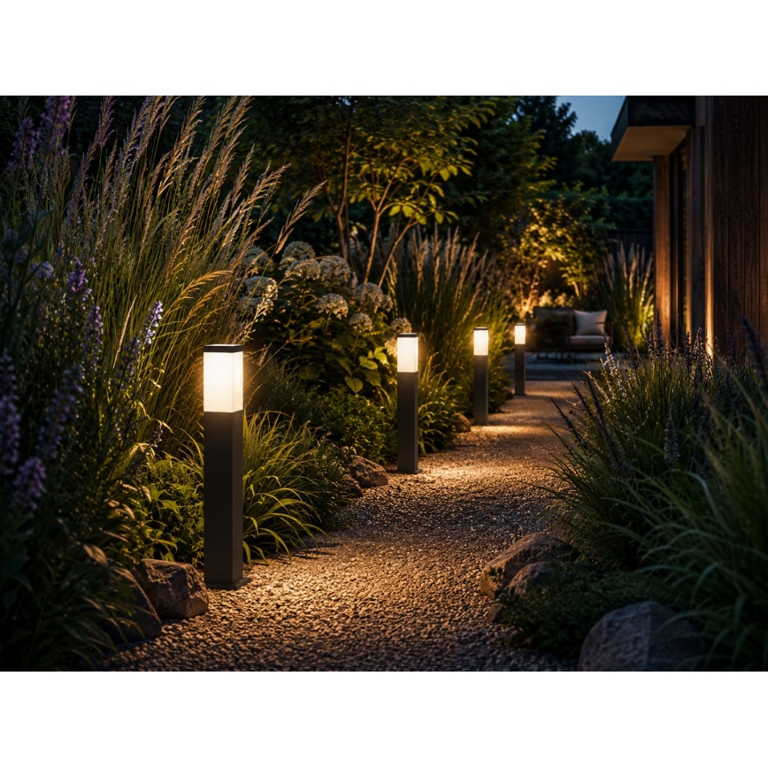 Lampă de exterior SOPPA 1x E27/60W/230V, 65 cm, IP44, antracit