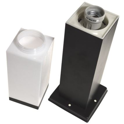 Lampă de exterior SOPPA 1xE27/60W/230V IP44 45 cm negru