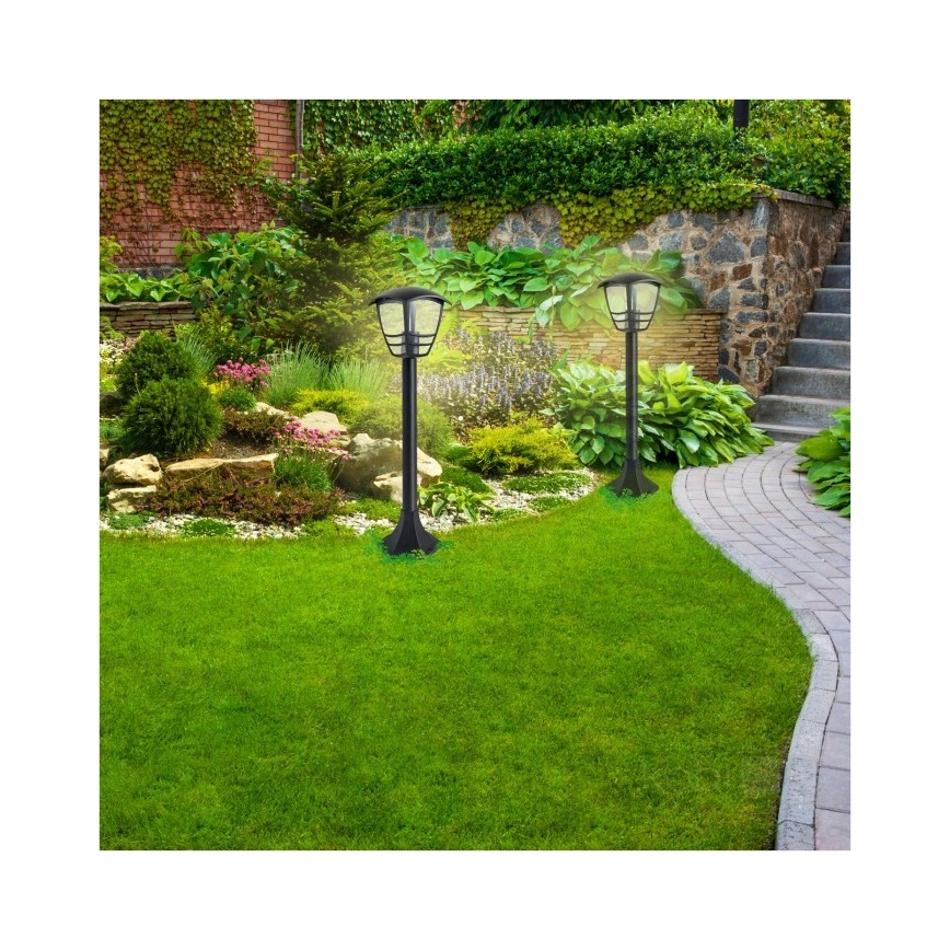 Lampă de exterior TEVIO 1xE27/60W/230V IP54 97 cm negru