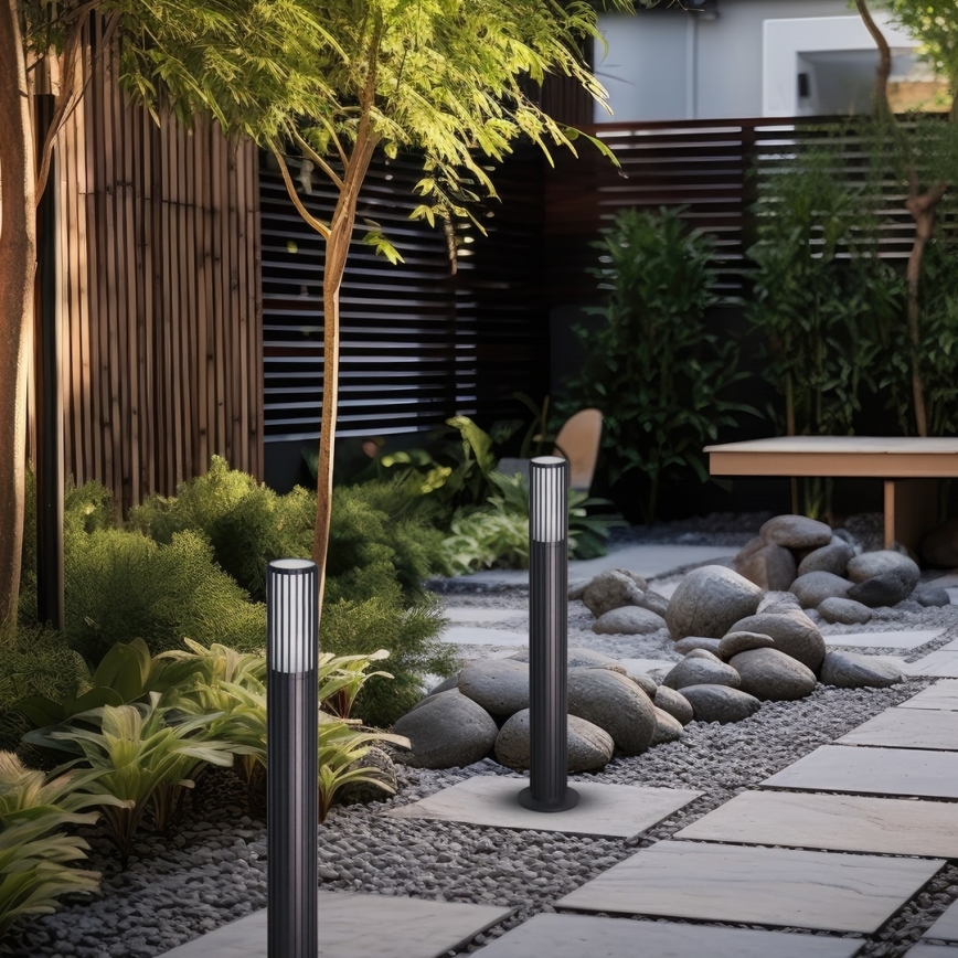 Lampă de exterior VERTICAL 1xGU10/8W/230V IP44 negru