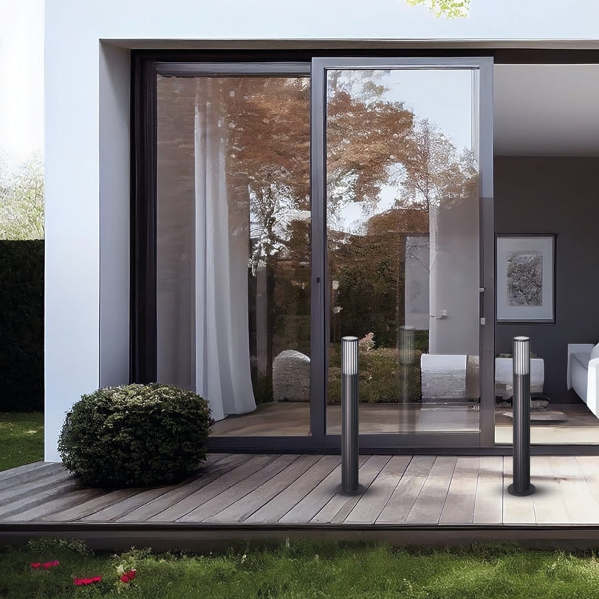 Lampă de exterior VERTICAL 1xGU10/8W/230V IP44 negru