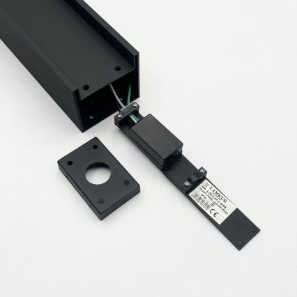 Lampă de exterior VESPER 1xG9/5W/230V IP44 50 cm neagră