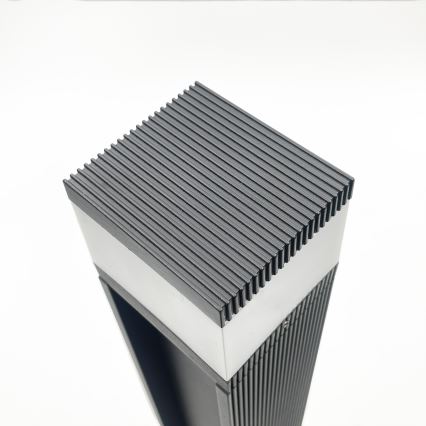 Lampă de exterior VESPER 1xG9/5W/230V IP44 50 cm neagră