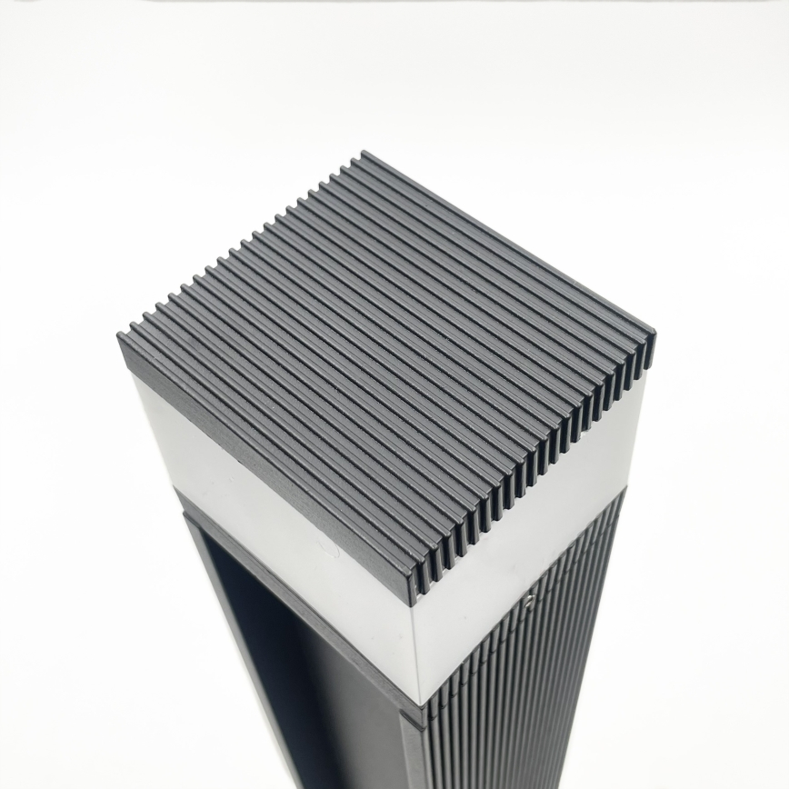 Lampă de exterior VESPER 1xG9/5W/230V IP44 50 cm neagră