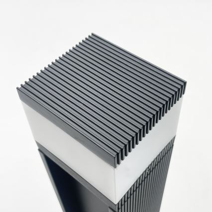 Lampă de exterior VESPER 1xG9/5W/230V IP44 80 cm neagră