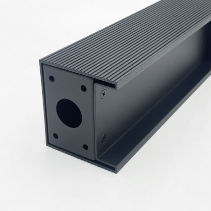 Lampă de exterior VESPER 1xG9/5W/230V IP44 80 cm neagră