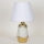 Lampă de masă 1xE14/40W/230V alb/auriu