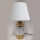 Lampă de masă 1xE14/60W/230V alb/auriu