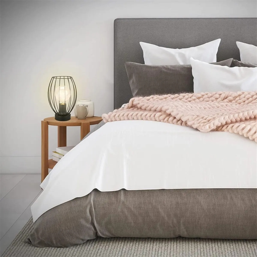 Lampă de masă 1xE27/25W/230V neagră