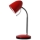 Lampă de masă 1xE27/36W/230V roșie/crom Aigostar