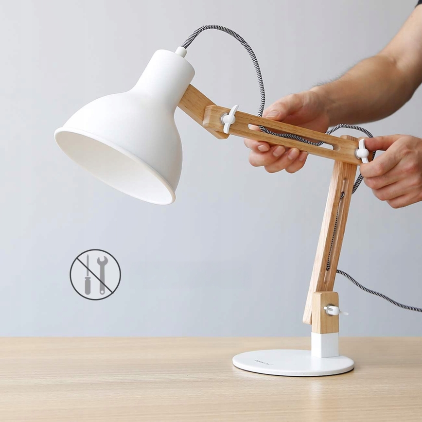 Lampă de masă 1xE27/40W/230V albă