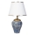 Lampă de masă 1xE27/40W/230V albastru/auriu