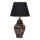Lampă de masă 1xE27/40W/230V negru