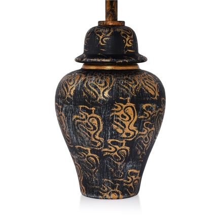 Lampă de masă 1xE27/40W/230V negru