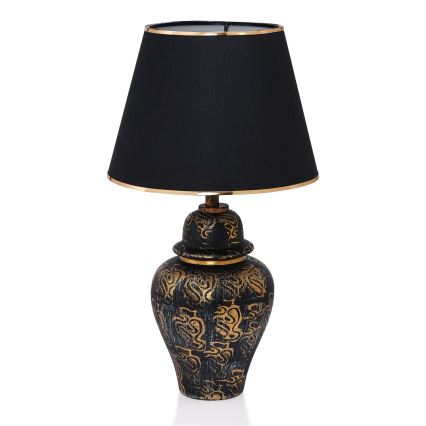 Lampă de masă 1xE27/40W/230V negru