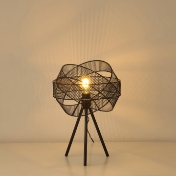 Lampă de masă 1xE27/40W/230V negru