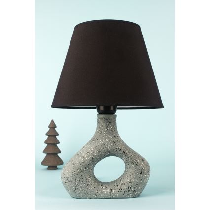 Lampă de masă 1xE27/40W/230V negru/verde