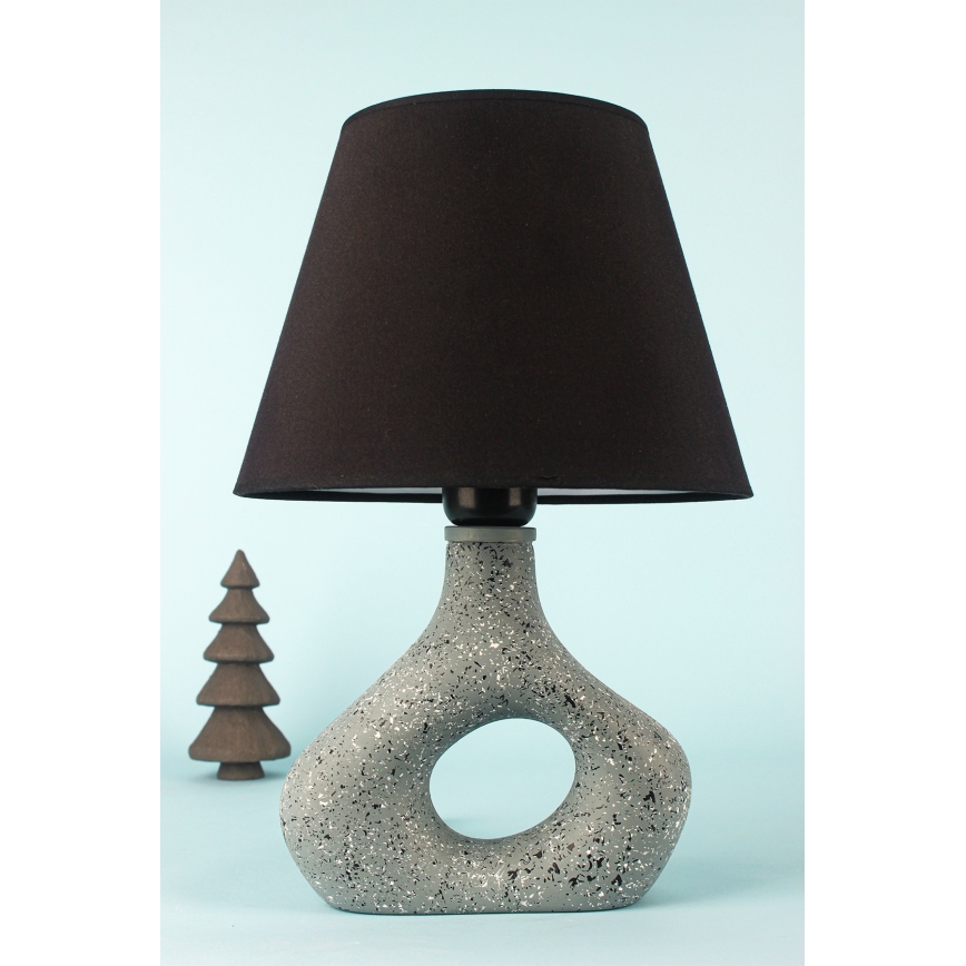 Lampă de masă 1xE27/40W/230V negru/verde