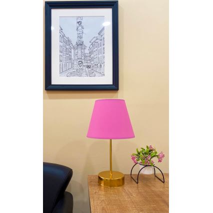 Lampă de masă 1xE27/60W/230V alamă