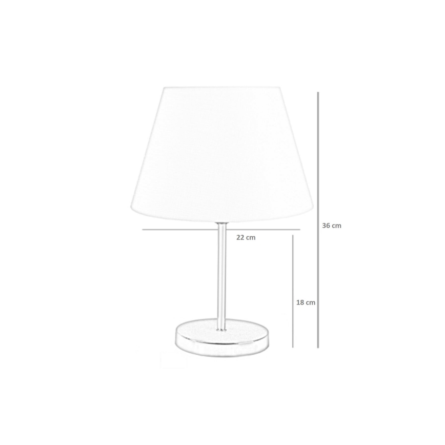 Lampă de masă 1xE27/60W/230V alamă