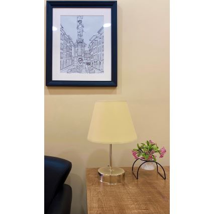 Lampă de masă 1xE27/60W/230V aurie