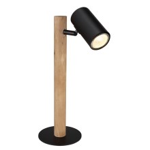 Lampă de masă 1xGU10/5W/230V lemn/metal Globo