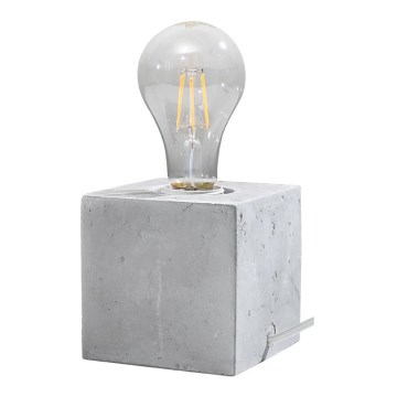 Lampă de masă ABEL 1xE27/15W/230V beton