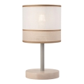 Lampă de masă ANDREA 1xE27/60W/230V fag