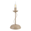 Lampă de masă ANTON 1xE14/60W/230V bej