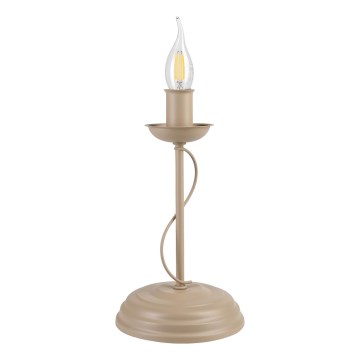 Lampă de masă ANTON 1xE14/60W/230V bej