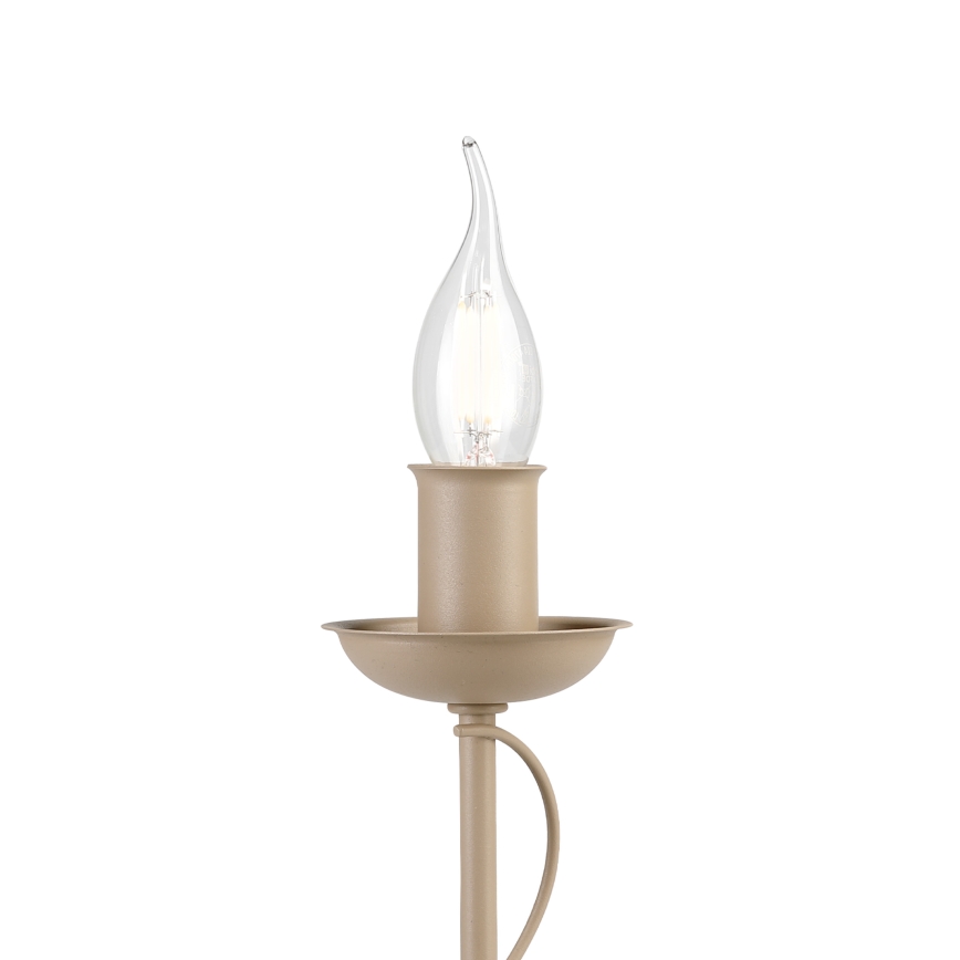 Lampă de masă ANTON 1xE14/60W/230V bej