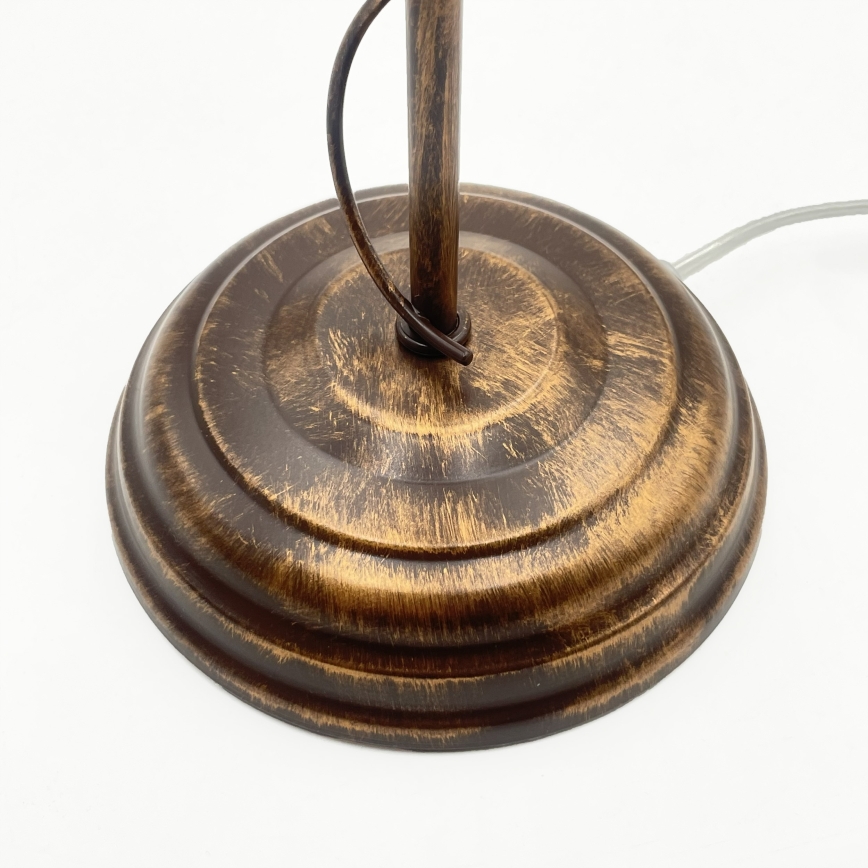 Lampă de masă ANTON 1xE14/60W/230V bronz