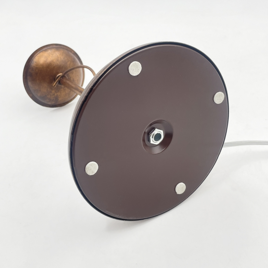 Lampă de masă ANTON 1xE14/60W/230V bronz