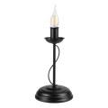 Lampă de masă ANTON 1xE14/60W/230V neagră