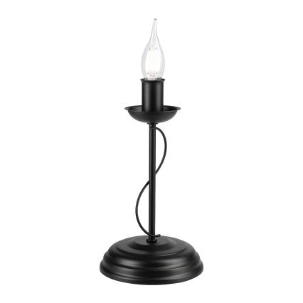 Lampă de masă ANTON 1xE14/60W/230V neagră