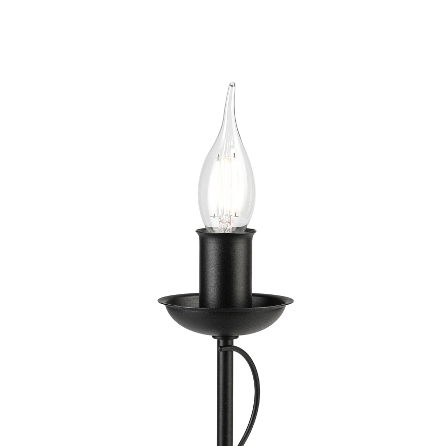Lampă de masă ANTON 1xE14/60W/230V neagră