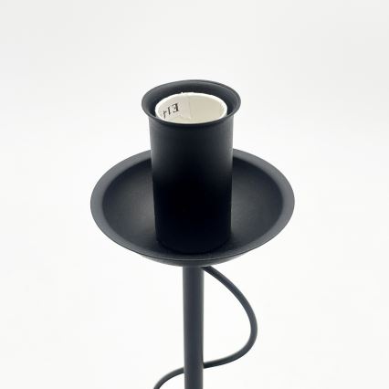 Lampă de masă ANTON 1xE14/60W/230V neagră