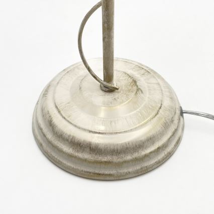 Lampă de masă ANTON 1xE14/60W/230V patină albă