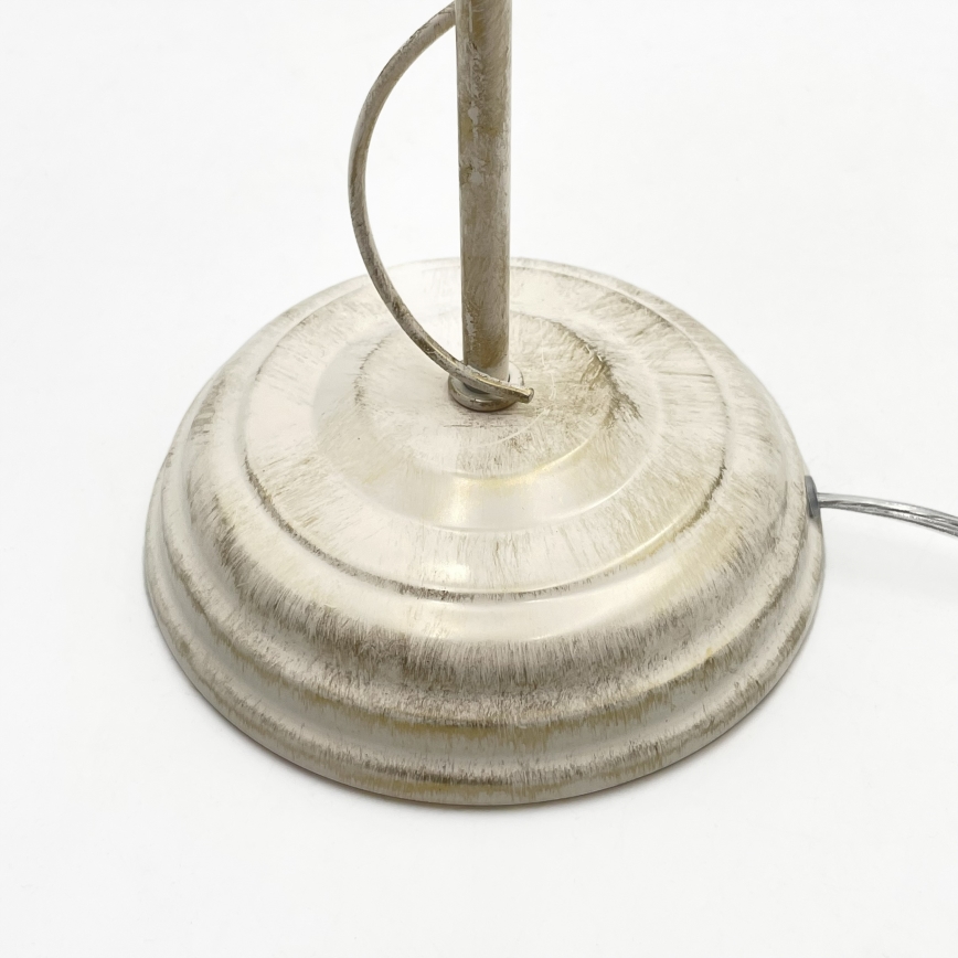 Lampă de masă ANTON 1xE14/60W/230V patină albă