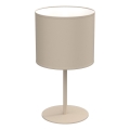 Lampă de masă ARDEN 1xE27/15W/230V bej
