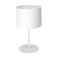 Lampă de masă ARDEN 1xE27/60W/230V d. 18 cm albă