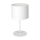 Lampă de masă ARDEN 1xE27/60W/230V d. 18 cm albă