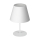 Lampă de masă ARDEN 1xE27/60W/230V d. 20 cm albă