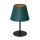 Lampă de masă ARDEN 1xE27/60W/230V d. 20 cm verde/aurie