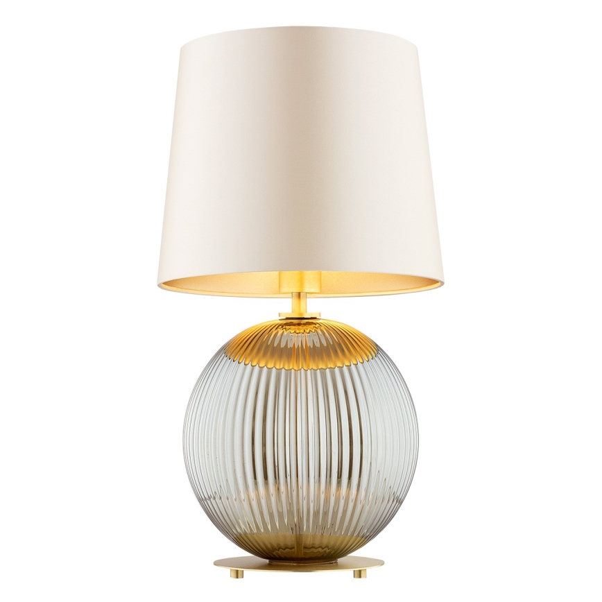 Lampă de masă Argon 8530 HAMILTON 1xE27/15W/230V crem/gri