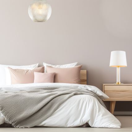 Lampă de masă Argon 8540 HAMILTON 1xE27/15W/230V alb