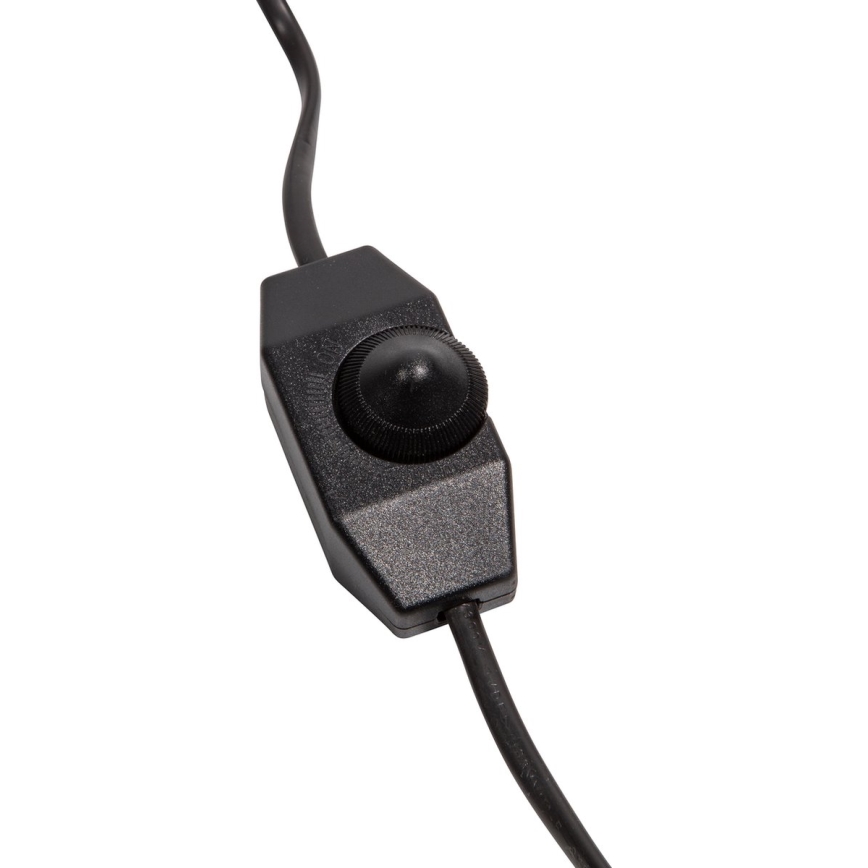 Lampă de masă ASEL 1xE27/25W/230V marmură gri/maro