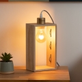 Lampă de masă Atmosphera IWATA 1xE27/25W/230V paulovnia